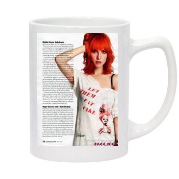 Hayley Williams 14oz White Statesman Mug