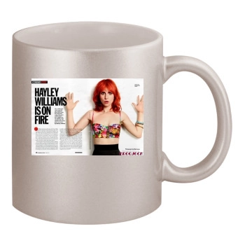 Hayley Williams 11oz Metallic Silver Mug