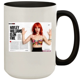 Hayley Williams 15oz Colored Inner & Handle Mug