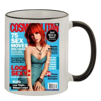 Hayley Williams 11oz Colored Rim & Handle Mug