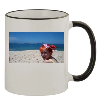 Hayley Williams 11oz Colored Rim & Handle Mug