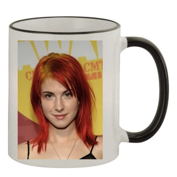 Hayley Williams 11oz Colored Rim & Handle Mug