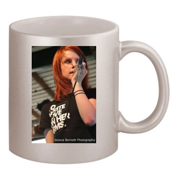 Hayley Williams 11oz Metallic Silver Mug