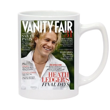 Heath Ledger 14oz White Statesman Mug