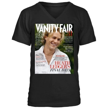 Heath Ledger Men's V-Neck T-Shirt