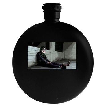 Heath Ledger Round Flask