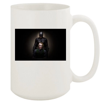 Heath Ledger 15oz White Mug