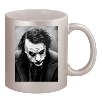 Heath Ledger 11oz Metallic Silver Mug