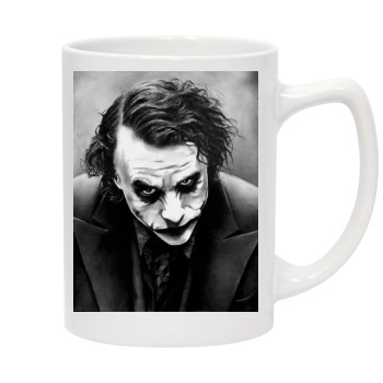 Heath Ledger 14oz White Statesman Mug