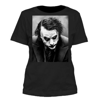 Heath Ledger Women's Cut T-Shirt