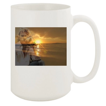 Heath Ledger 15oz White Mug