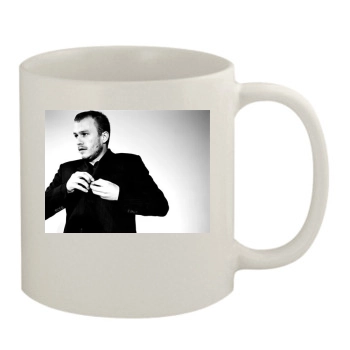 Heath Ledger 11oz White Mug