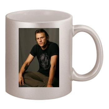 Heath Ledger 11oz Metallic Silver Mug