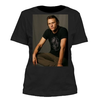 Heath Ledger Women's Cut T-Shirt