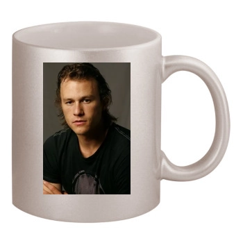 Heath Ledger 11oz Metallic Silver Mug