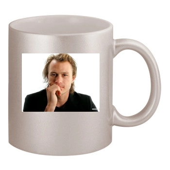 Heath Ledger 11oz Metallic Silver Mug