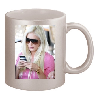 Heidi Montag 11oz Metallic Silver Mug