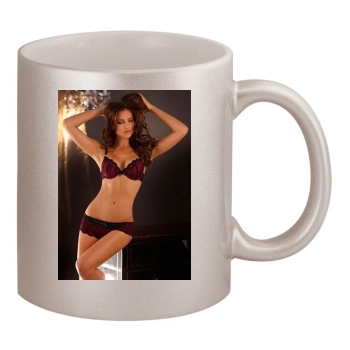 Irina Sheik 11oz Metallic Silver Mug