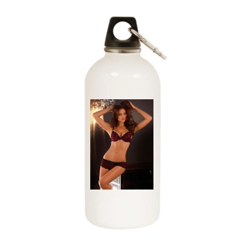 Irina Sheik White Water Bottle With Carabiner