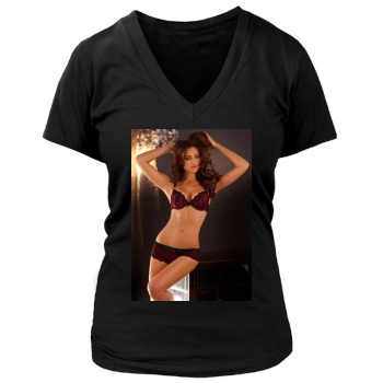 Irina Sheik Women's Deep V-Neck TShirt