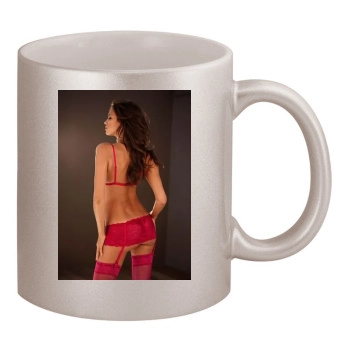 Irina Sheik 11oz Metallic Silver Mug