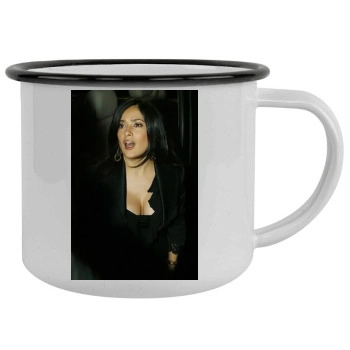 Salma Hayek Camping Mug