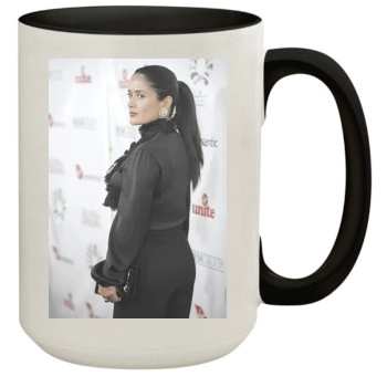 Salma Hayek 15oz Colored Inner & Handle Mug