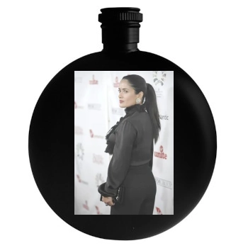 Salma Hayek Round Flask