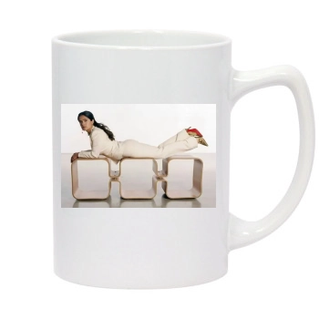 Salma Hayek 14oz White Statesman Mug