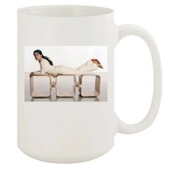 Salma Hayek 15oz White Mug