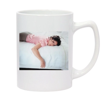 Salma Hayek 14oz White Statesman Mug