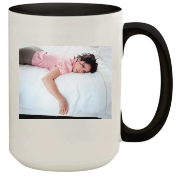 Salma Hayek 15oz Colored Inner & Handle Mug