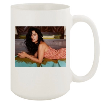 Salma Hayek 15oz White Mug