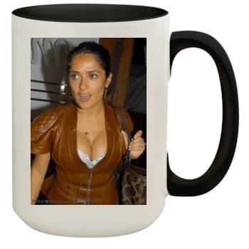 Salma Hayek 15oz Colored Inner & Handle Mug