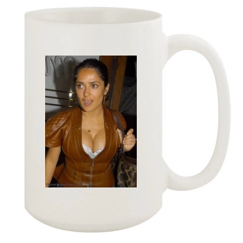 Salma Hayek 15oz White Mug