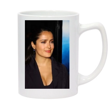 Salma Hayek 14oz White Statesman Mug