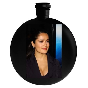 Salma Hayek Round Flask