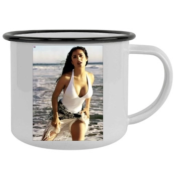 Salma Hayek Camping Mug