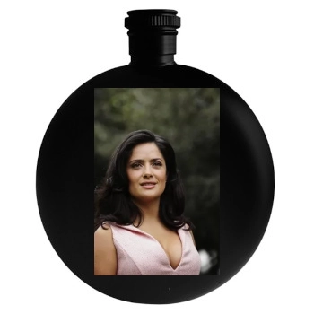 Salma Hayek Round Flask