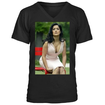 Salma Hayek Men's V-Neck T-Shirt