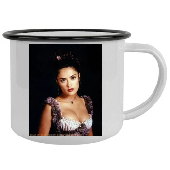 Salma Hayek Camping Mug