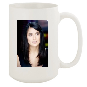 Salma Hayek 15oz White Mug