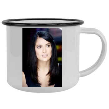 Salma Hayek Camping Mug