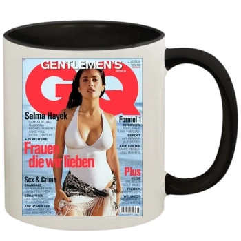 Salma Hayek 11oz Colored Inner & Handle Mug