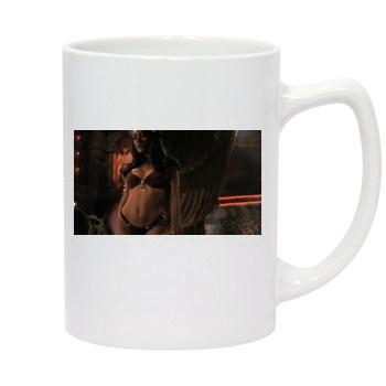 Salma Hayek 14oz White Statesman Mug