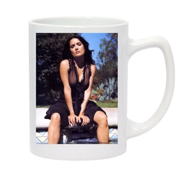 Salma Hayek 14oz White Statesman Mug