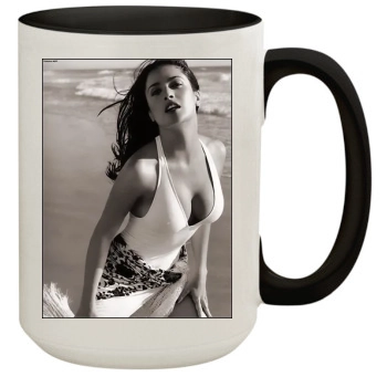 Salma Hayek 15oz Colored Inner & Handle Mug