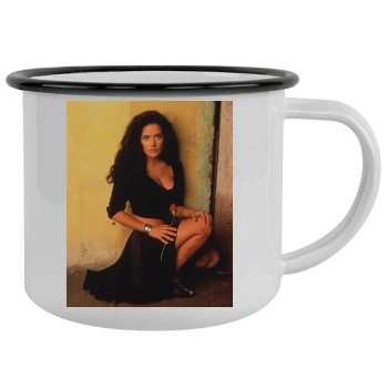 Salma Hayek Camping Mug