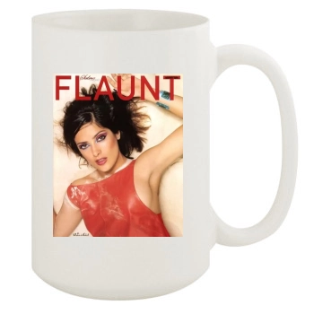 Salma Hayek 15oz White Mug