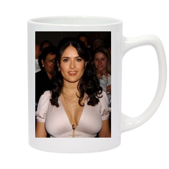 Salma Hayek 14oz White Statesman Mug